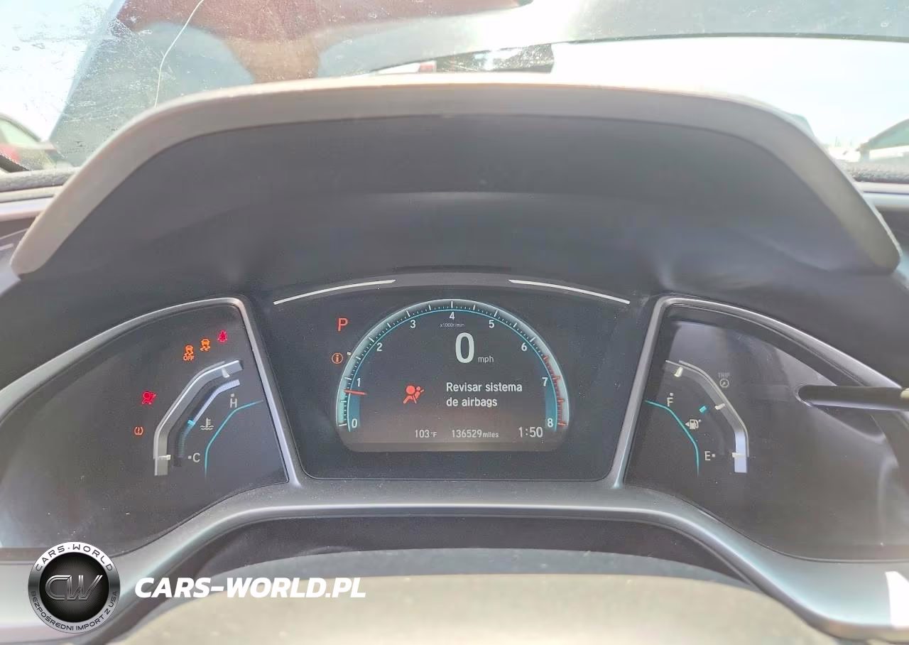 2017 Honda Civic Exl VIN:19XFC1F71HE022698 - 9