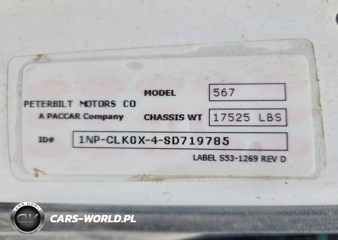 2025 Peterbilt 567 VIN:1NPCLK0X4SD719785 - 10