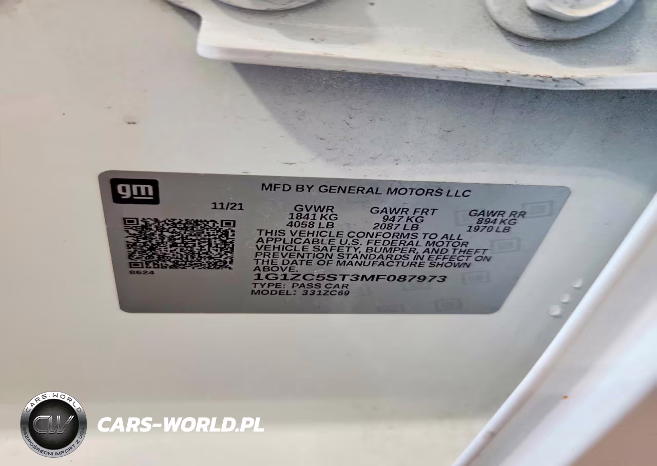 2021 Chevrolet Malibu Ls VIN:1G1ZC5ST3MF087973 - 12