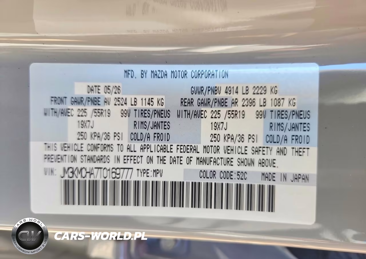 2026 Mazda Cx-5 Preferred VIN:JM3KMCHA7T0169777 - 14