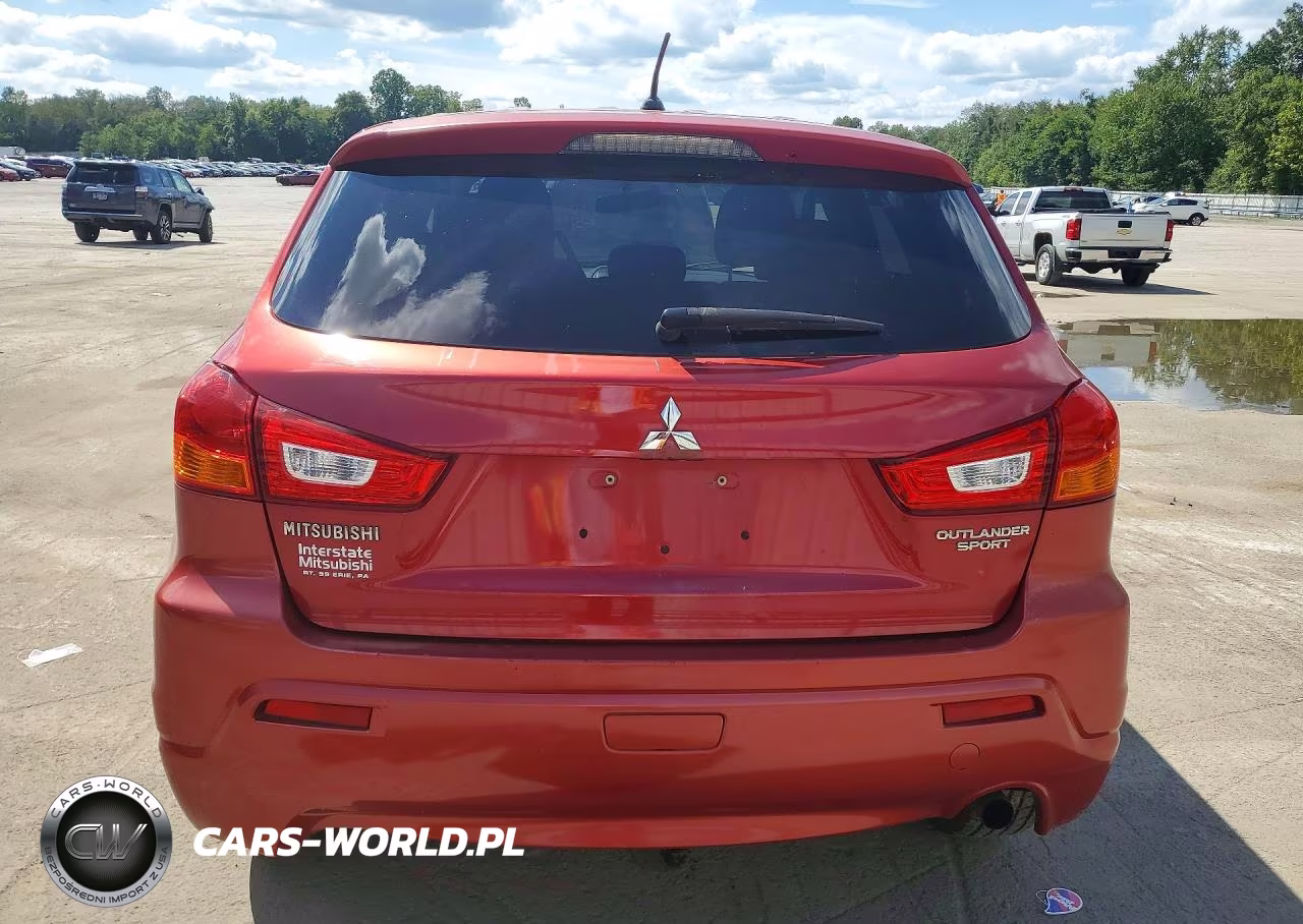 2012 Mitsubishi Outlander Sport Es VIN:JA4AP3AU3CZ010115 - 6