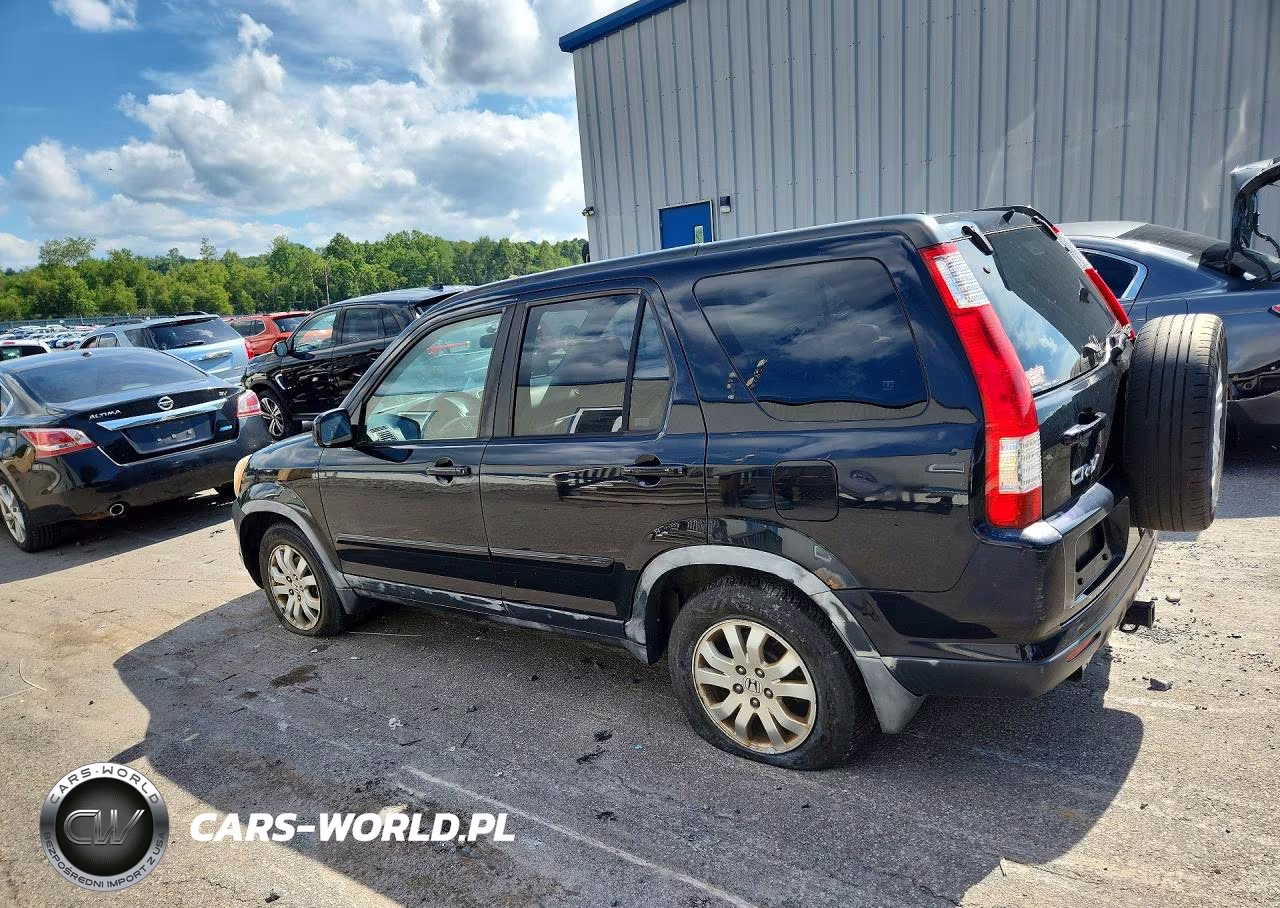 2006 Honda Cr-V Se VIN:JHLRD78996C001620 - 2
