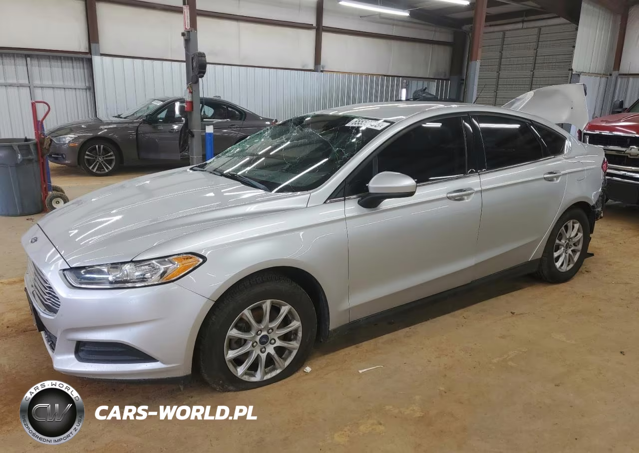 2016 Ford Fusion S VIN:3FA6P0G72GR368351 - 1