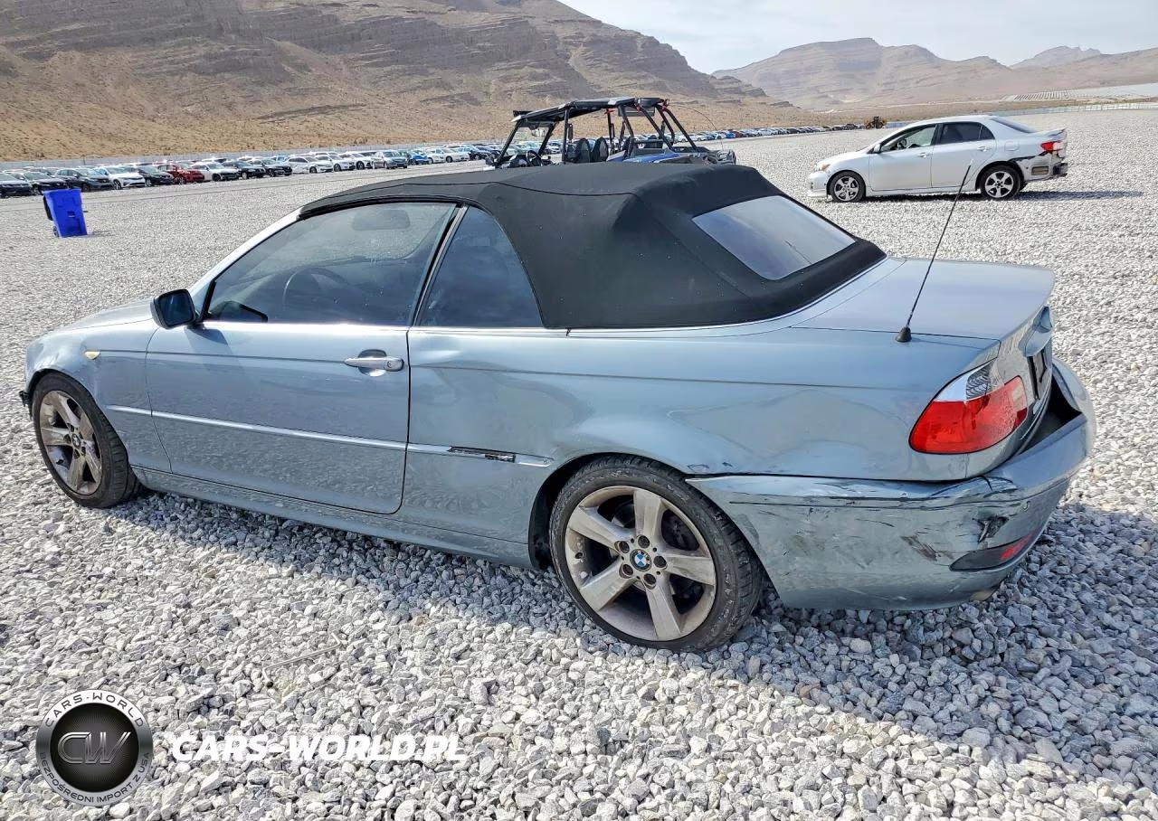 2006 BMW 325 Ci VIN:WBABW334X6PX85292 - 2