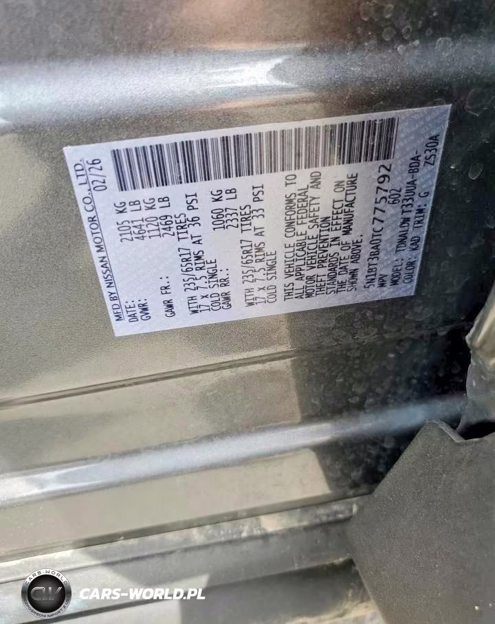 2026 Nissan Rogue Sv VIN:5N1BT3BA0TC775792 - 13