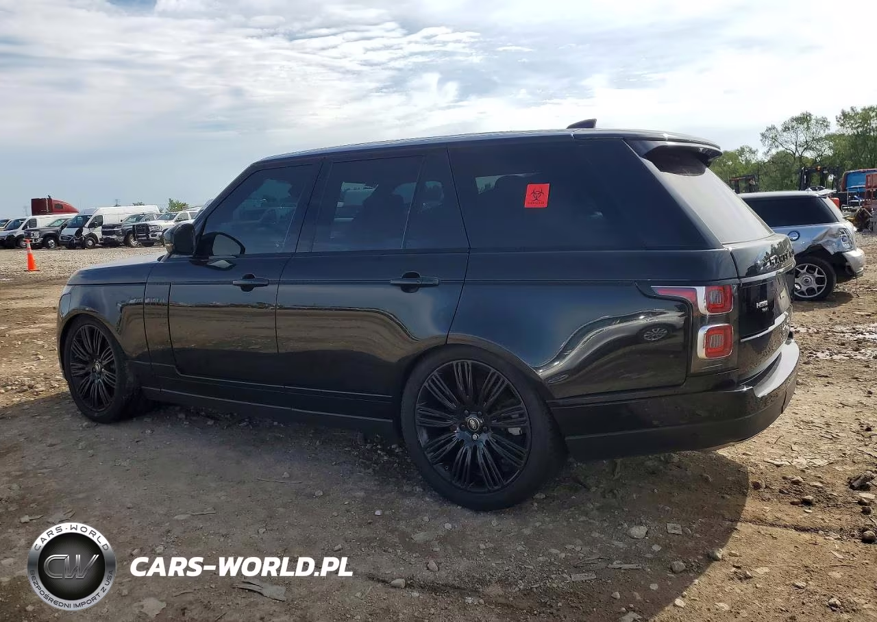 2020 Land Rover Range Rover P525 Hse VIN:SALGS2SE7LA569075 - 2