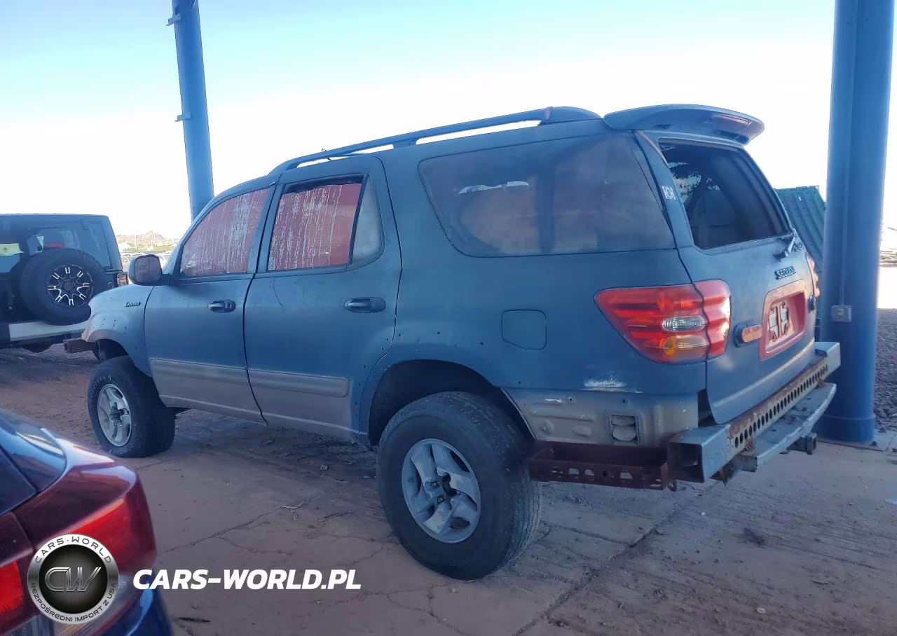 2002 Toyota Sequoia Limited VIN:5TDBT48A22S060477 - 2