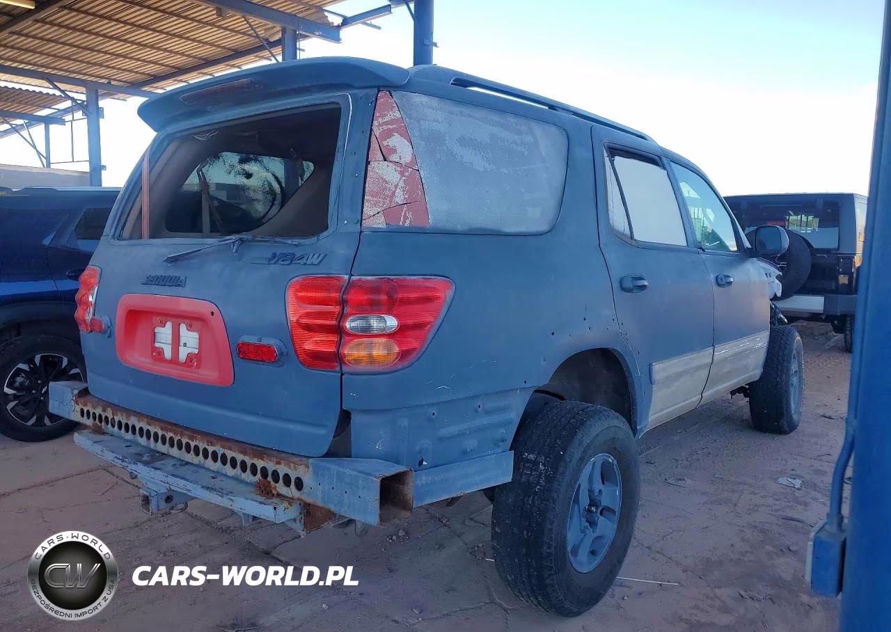 2002 Toyota Sequoia Limited VIN:5TDBT48A22S060477 - 3