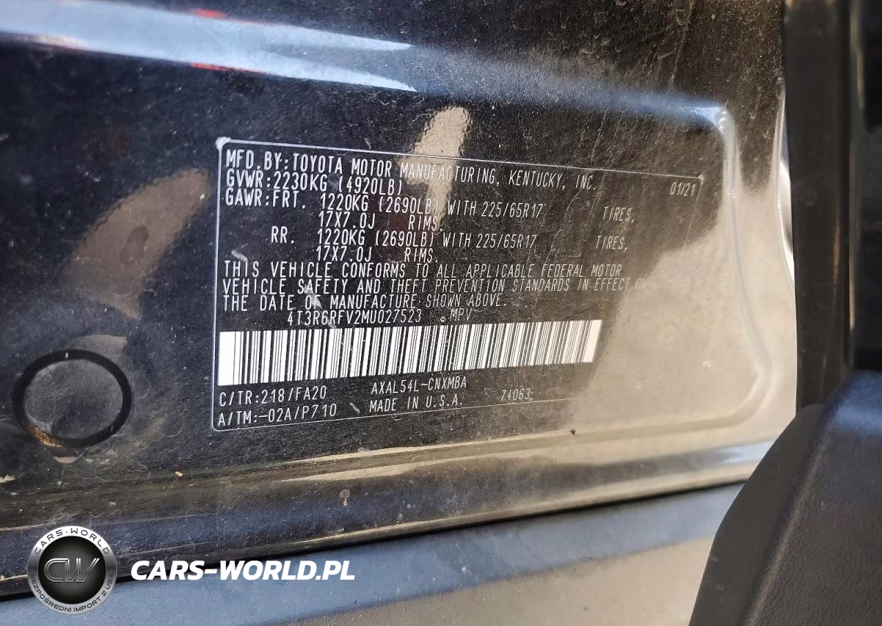 2021 Toyota Rav4 Hybrid Xle VIN:4T3R6RFV2MU027523 - 13