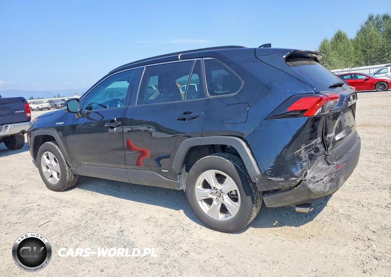 2021 Toyota Rav4 Hybrid Xle VIN:4T3R6RFV2MU027523 - 2