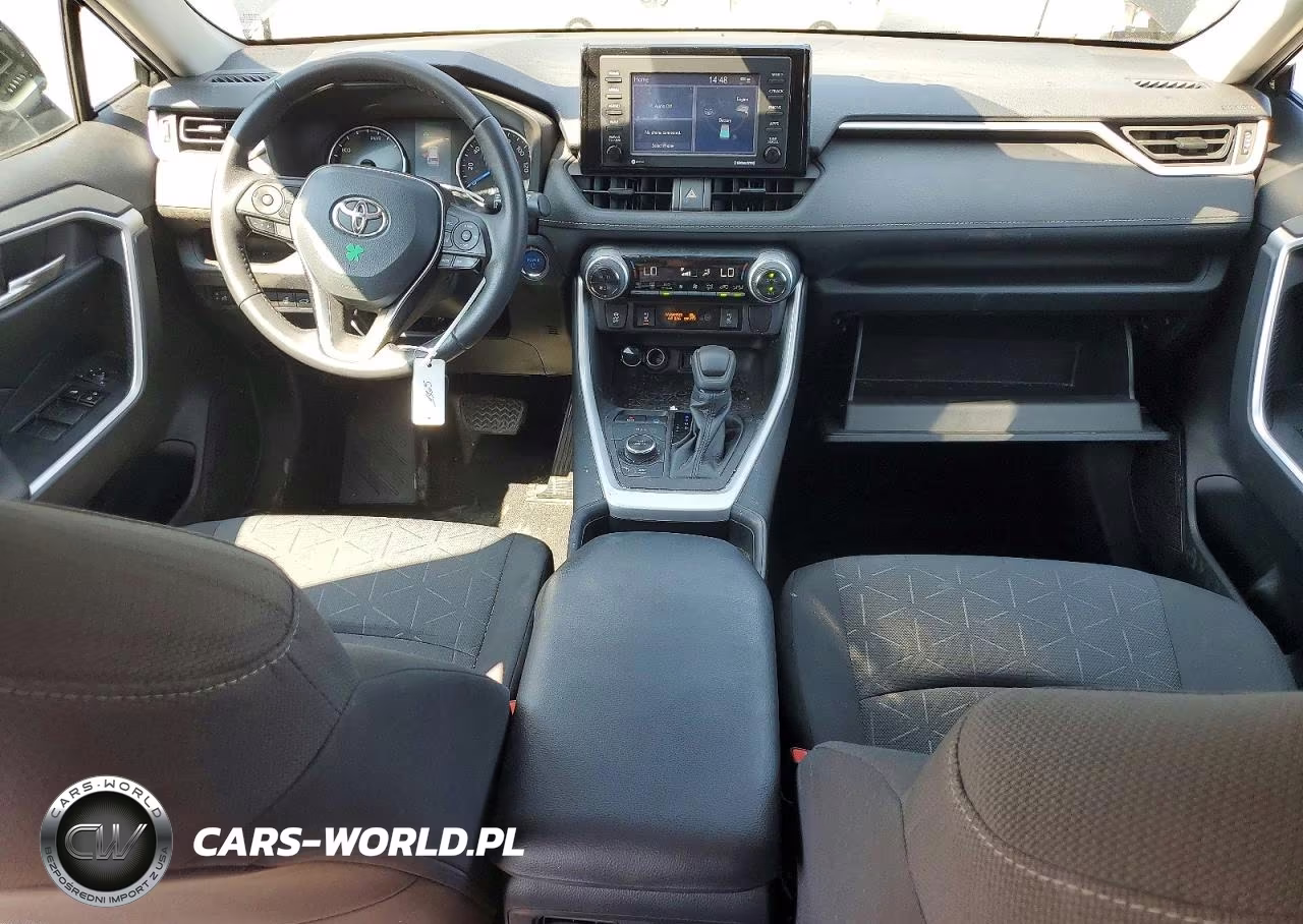 2021 Toyota Rav4 Hybrid Xle VIN:4T3R6RFV2MU027523 - 8