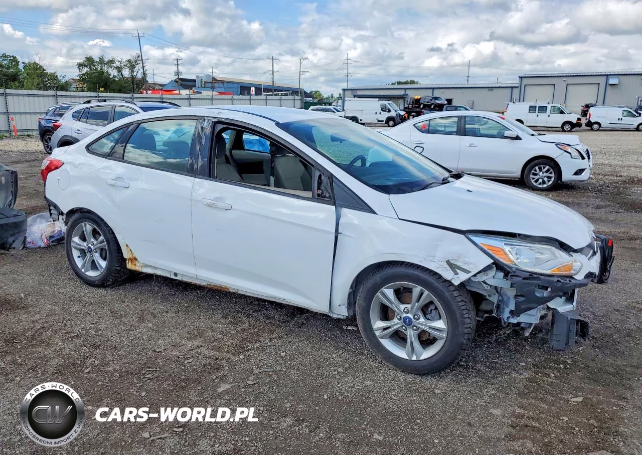2014 Ford Focus Se VIN:1FADP3F24EL286342 - 4