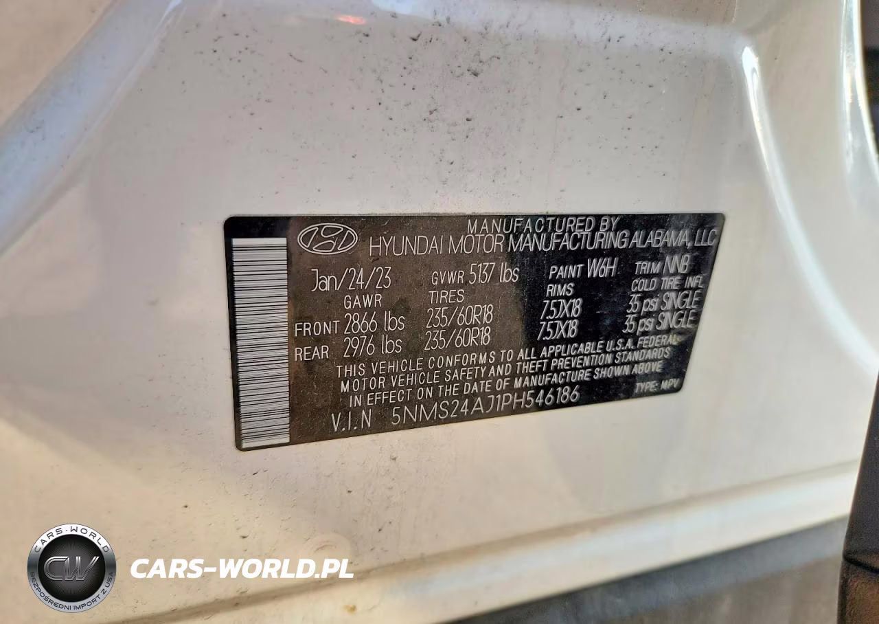 2023 Hyundai Santa Fe Sel VIN:5NMS24AJ1PH546186 - 12