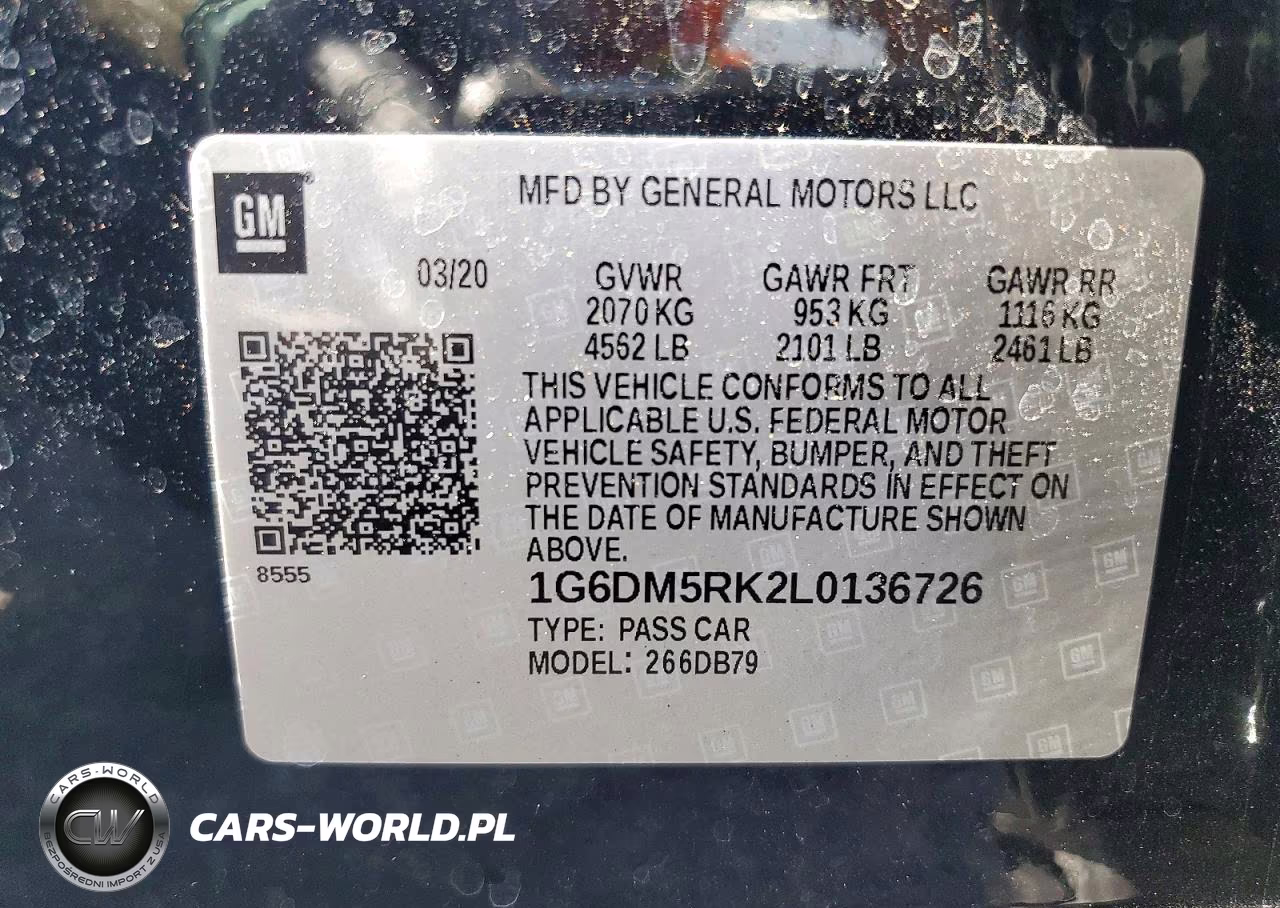 2020 Cadillac Ct5 Luxury VIN:1G6DM5RK2L0136726 - 12