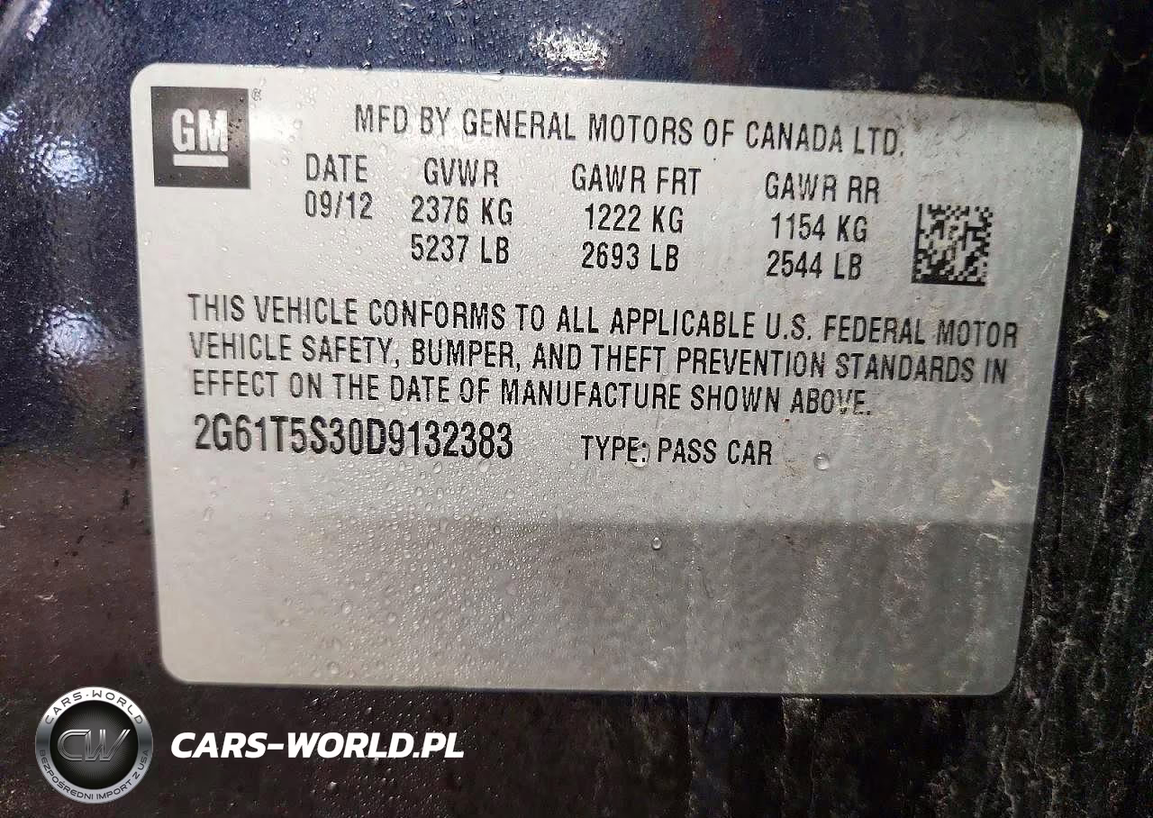 2013 Cadillac Xts Premium Collection VIN:2G61T5S30D9132383 - 12