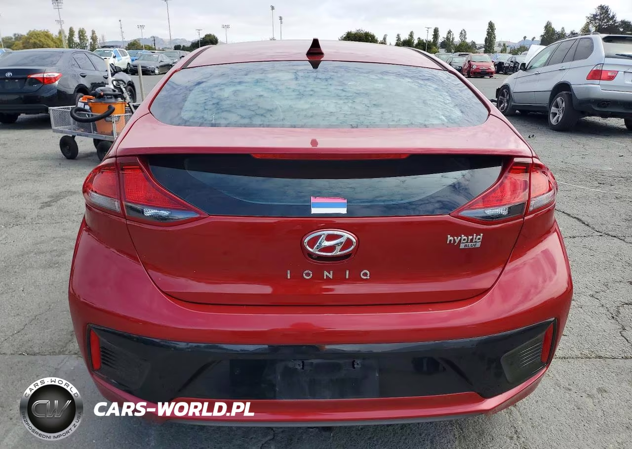 2019 Hyundai Ioniq Blue VIN:KMHC65LC2KU110456 - 6