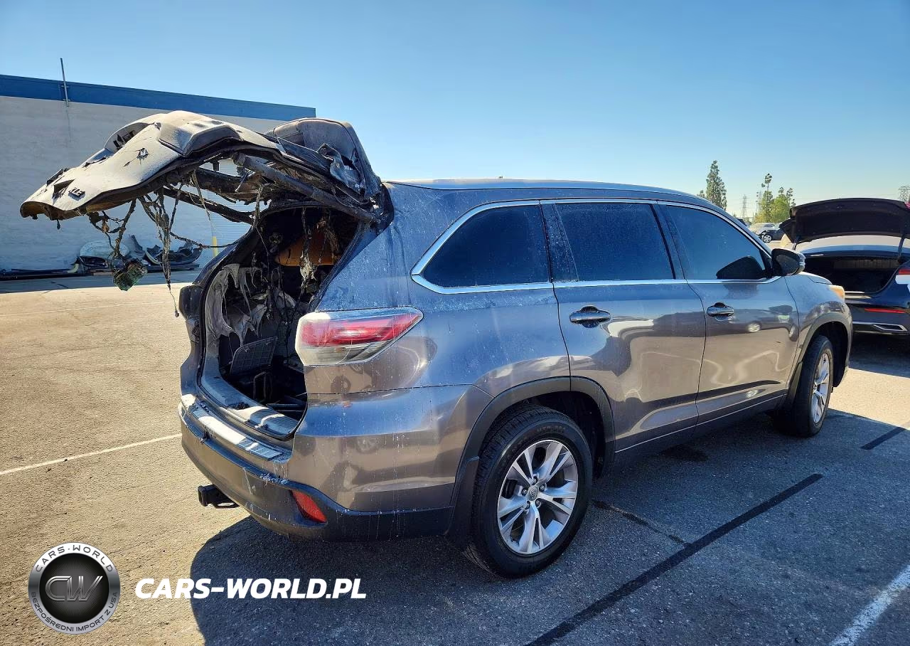 2015 Toyota Highlander Xle VIN:5TDKKRFH4FS070739 - 3