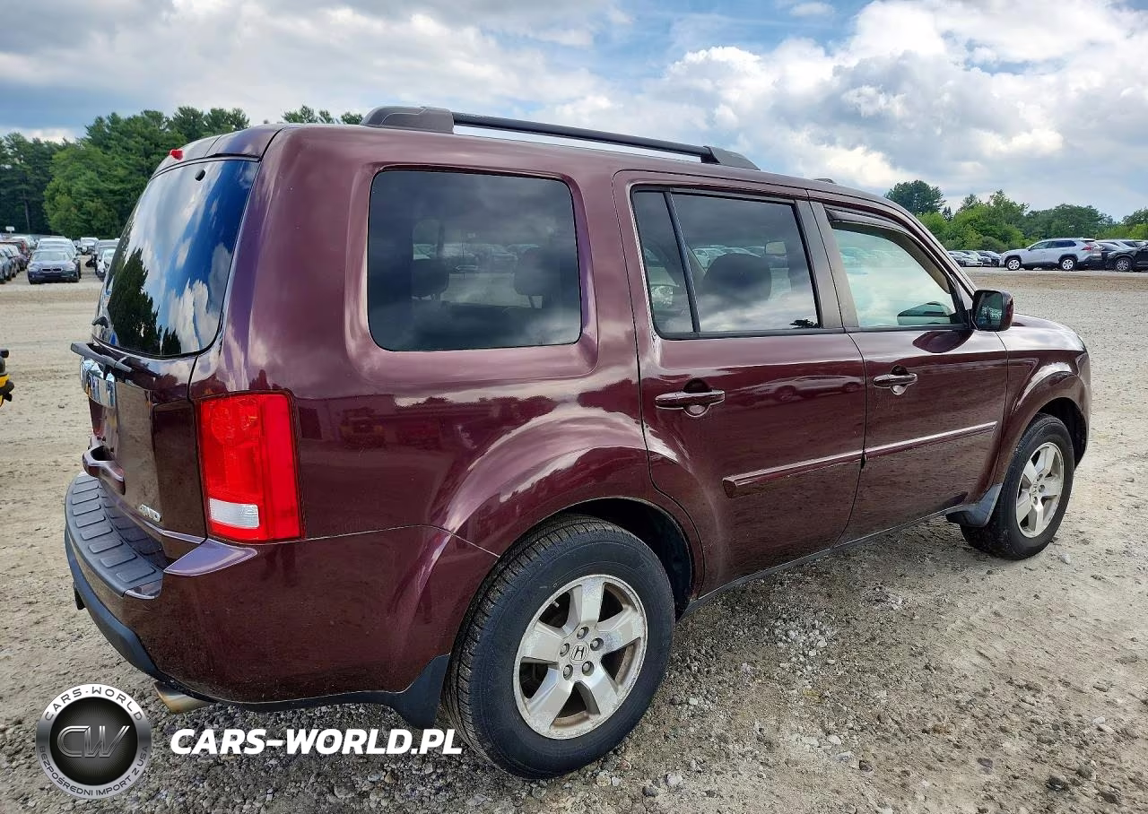 2011 Honda Pilot Exln VIN:5FNYF4H77BB006196 - 3