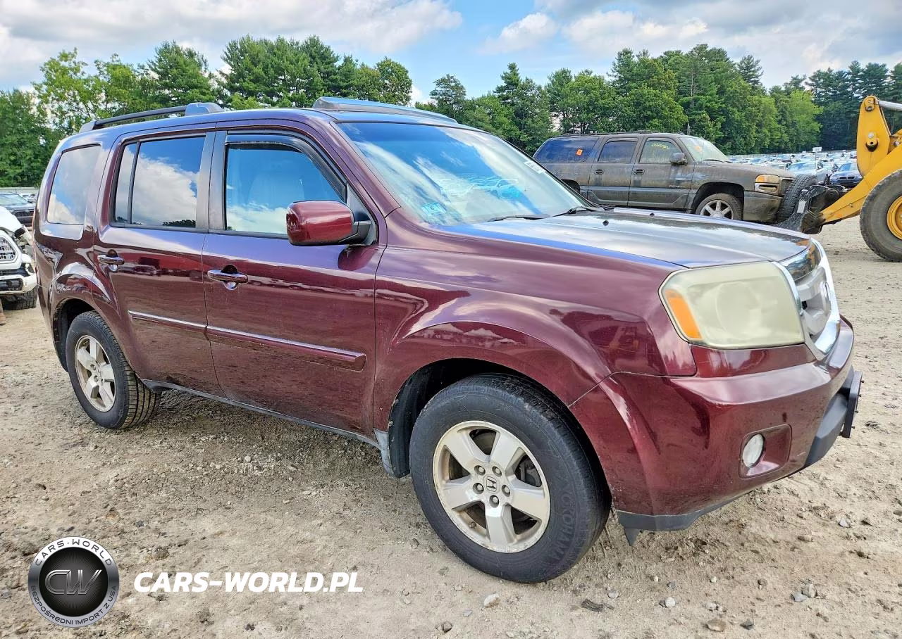 2011 Honda Pilot Exln VIN:5FNYF4H77BB006196 - 4