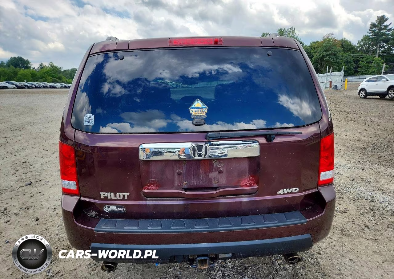 2011 Honda Pilot Exln VIN:5FNYF4H77BB006196 - 6