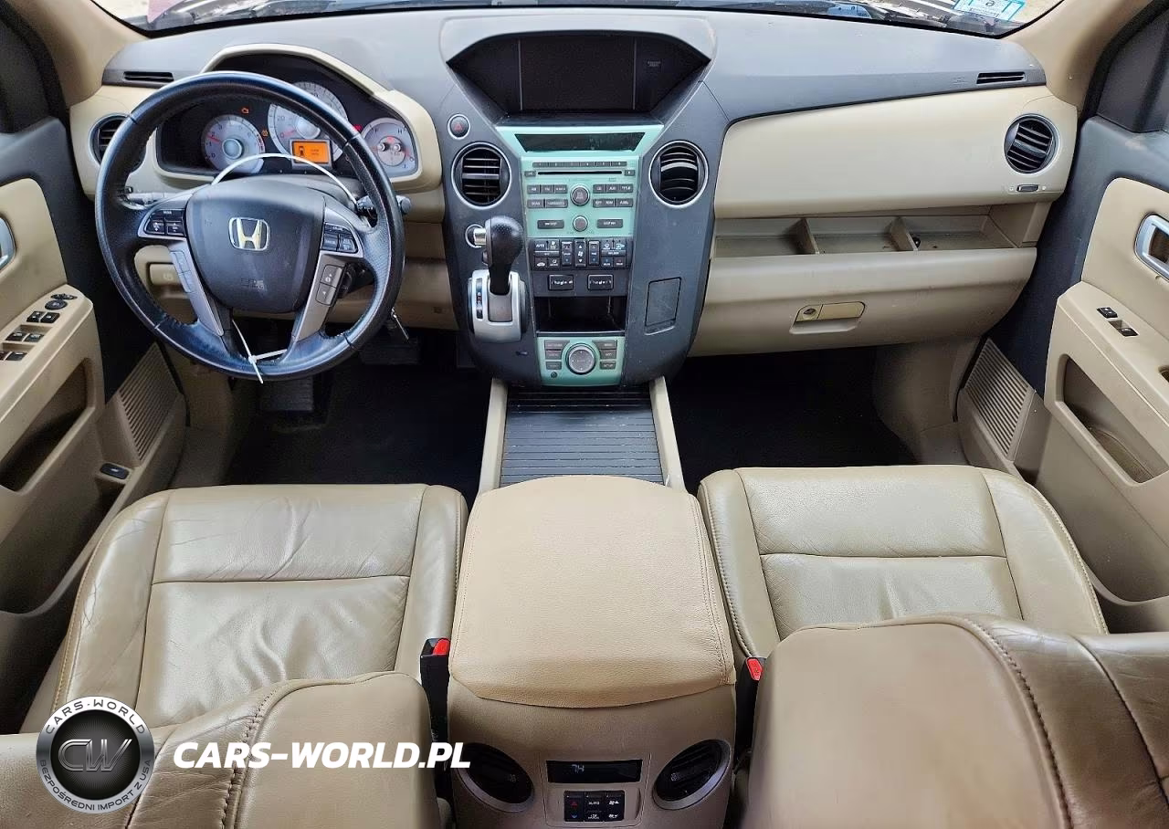 2011 Honda Pilot Exln VIN:5FNYF4H77BB006196 - 8