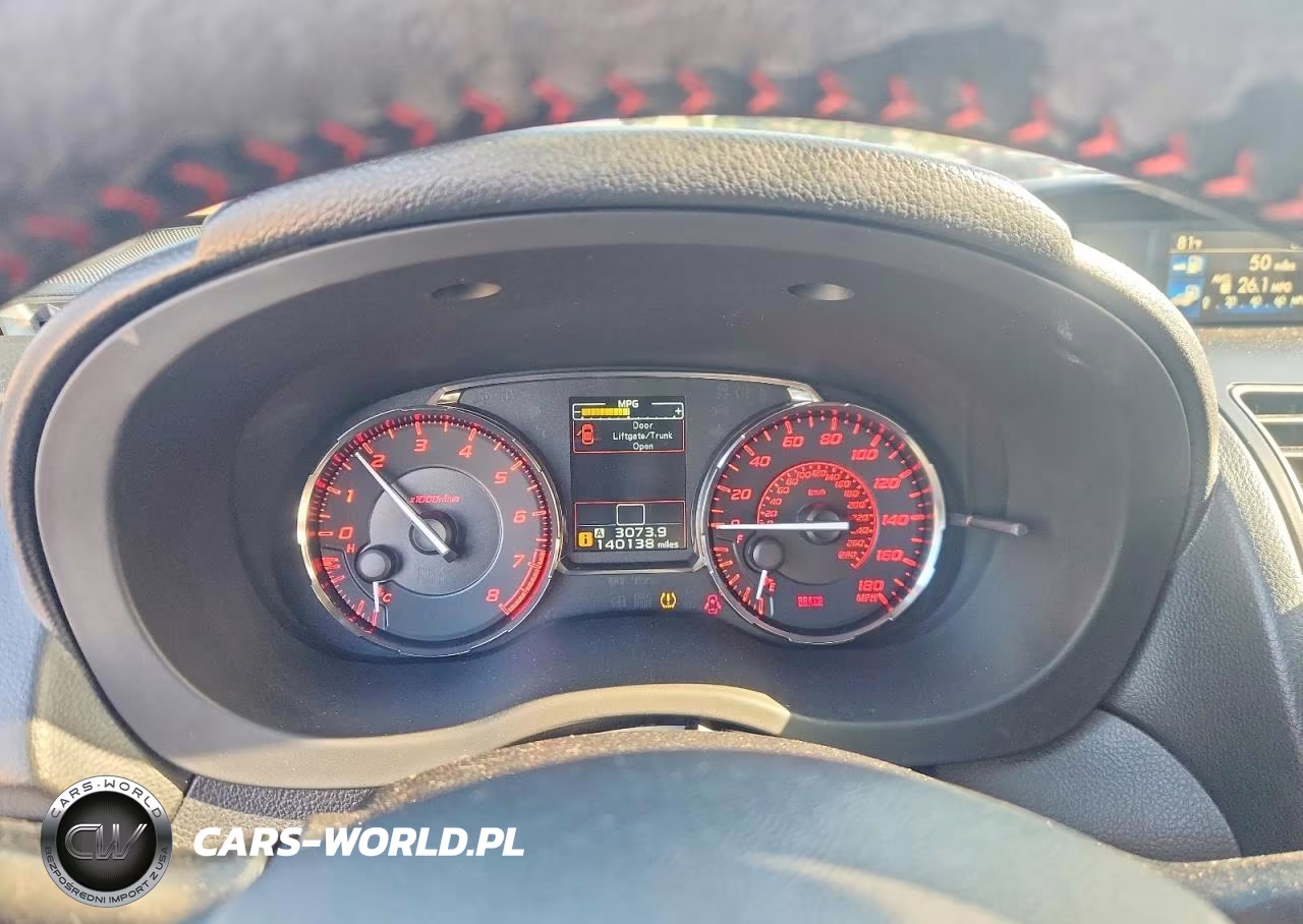 2015 Subaru Wrx VIN:JF1VA1A62F9825866 - 9