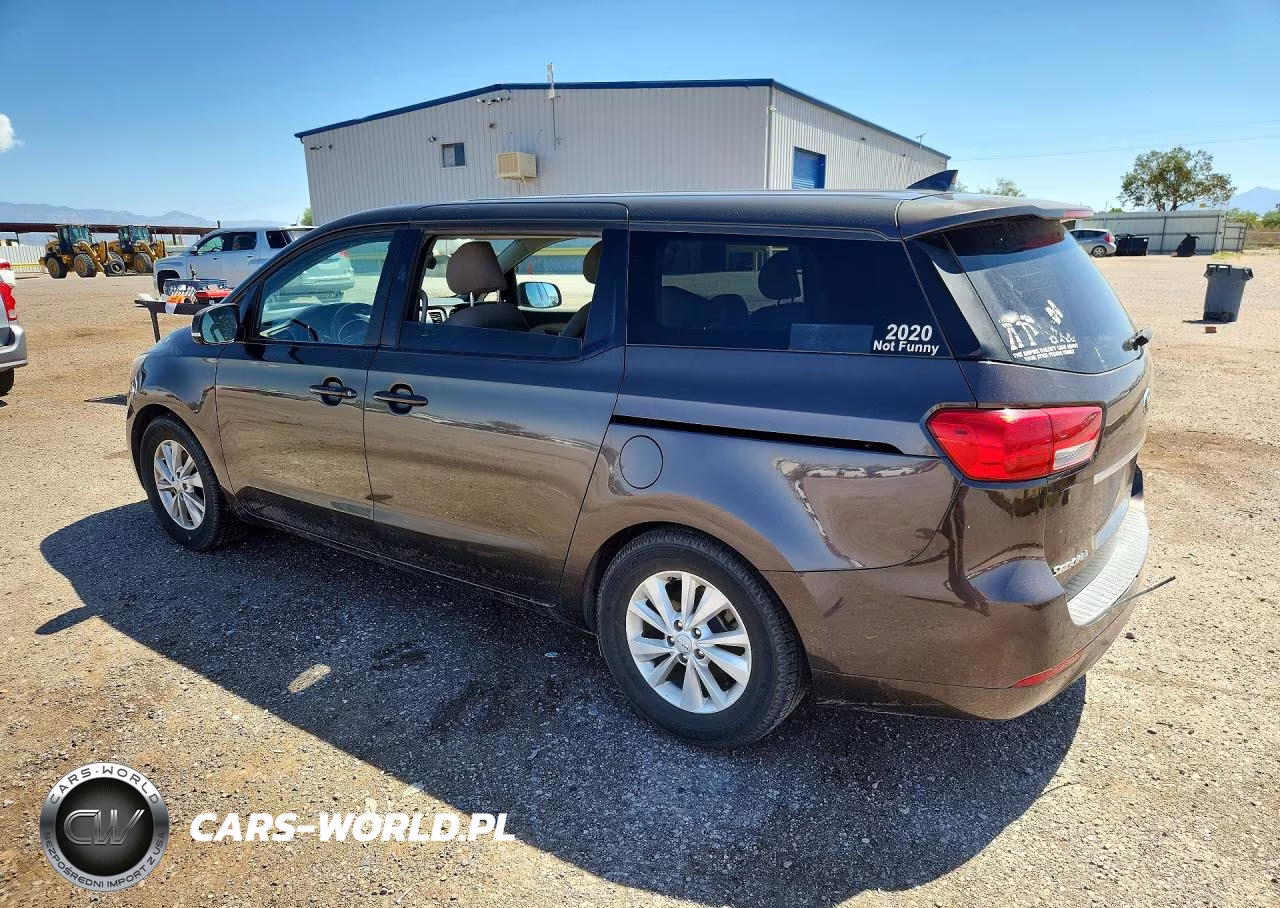 2017 Kia Sedona Lx VIN:KNDMB5C16H6232589 - 2