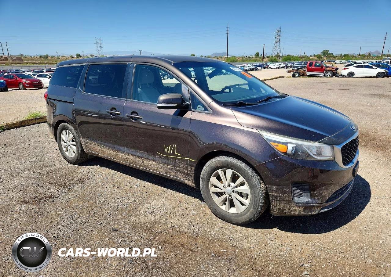2017 Kia Sedona Lx VIN:KNDMB5C16H6232589 - 4