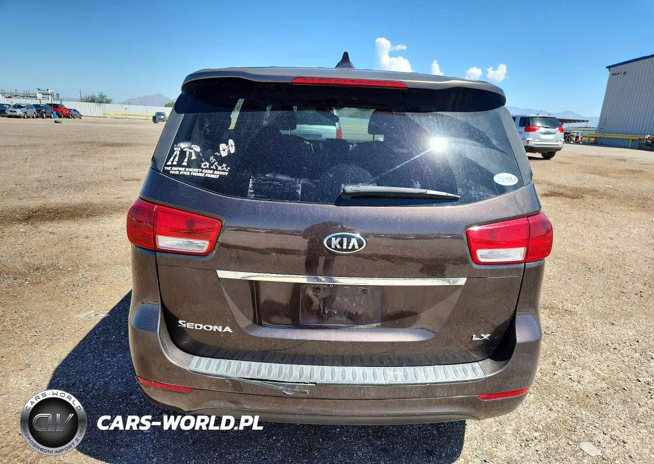2017 Kia Sedona Lx VIN:KNDMB5C16H6232589 - 6