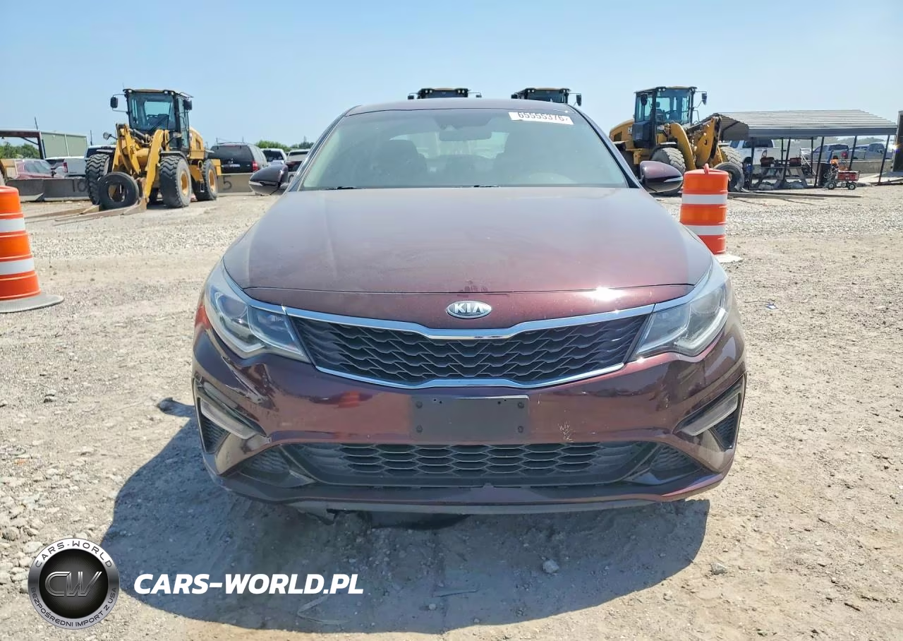 2019 Kia Optima Lx VIN:5XXGT4L34KG340966 - 5
