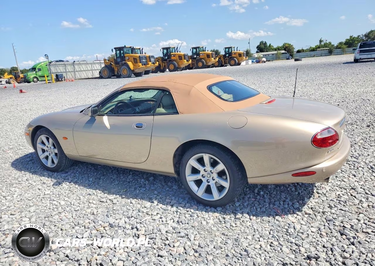 2004 Jaguar Xk8 VIN:SAJDA42CX42A39576 - 2