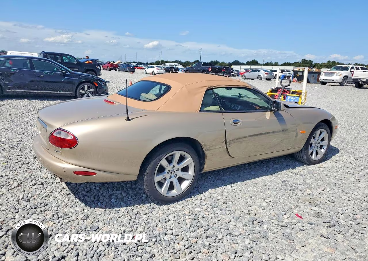 2004 Jaguar Xk8 VIN:SAJDA42CX42A39576 - 3
