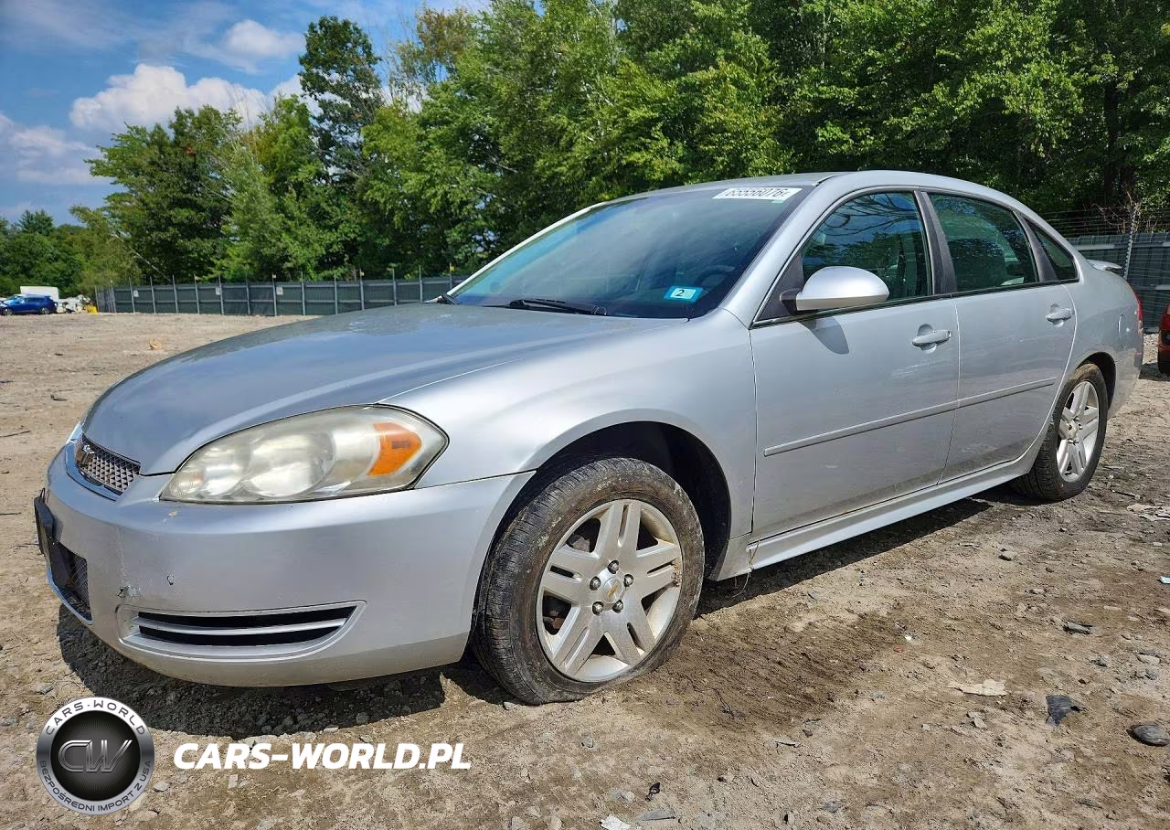 2012 Chevrolet Impala Lt VIN:2G1WB5E34C1113553 - 1