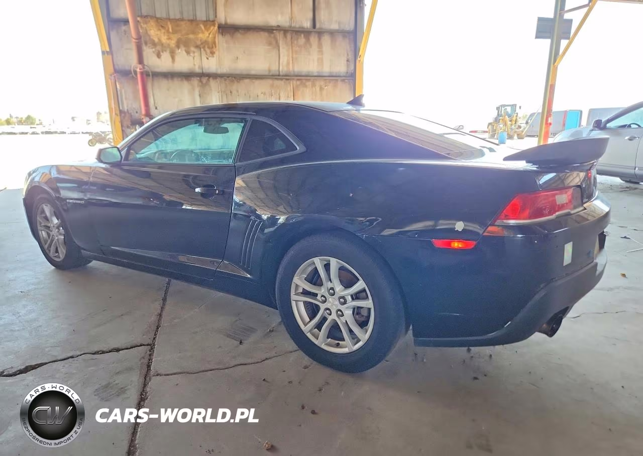 2015 Chevrolet Camaro Lt VIN:2G1FD1E35F9246363 - 2