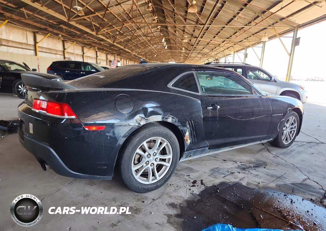 2015 Chevrolet Camaro Lt VIN:2G1FD1E35F9246363 - 3