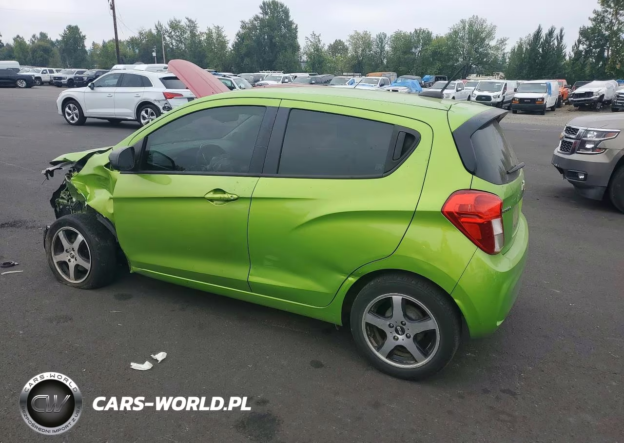 2016 Chevrolet Spark Ls VIN:KL8CA6SA8GC568212 - 2
