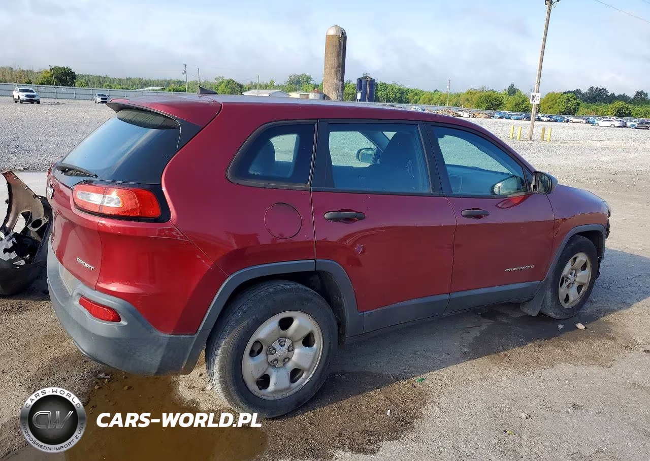 2016 Jeep Cherokee Sport VIN:1C4PJLAB8GW128216 - 3
