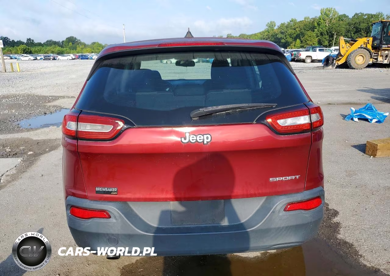 2016 Jeep Cherokee Sport VIN:1C4PJLAB8GW128216 - 6