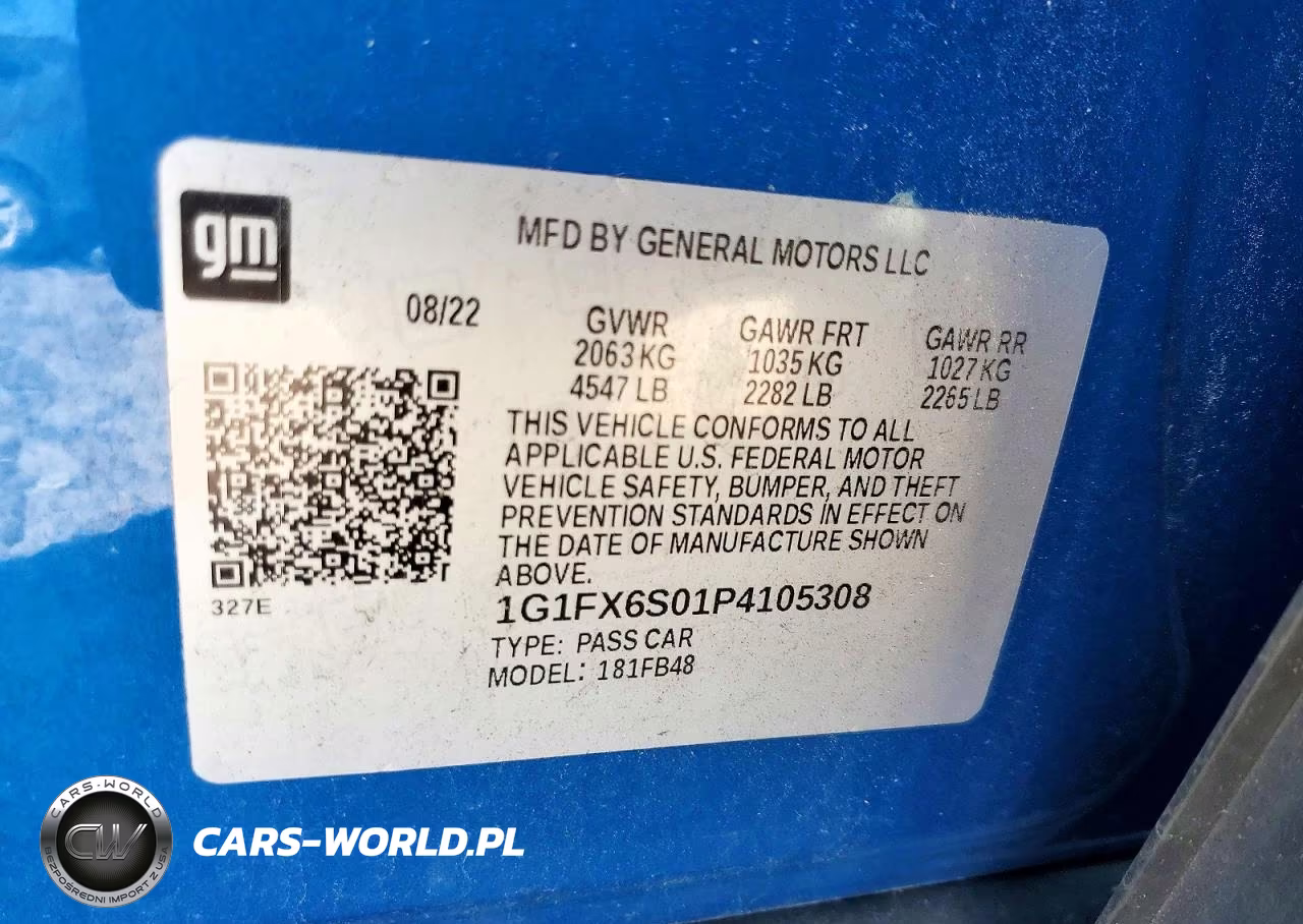 2023 Chevrolet Bolt Ev 2Lt VIN:1G1FX6S01P4105308 - 12