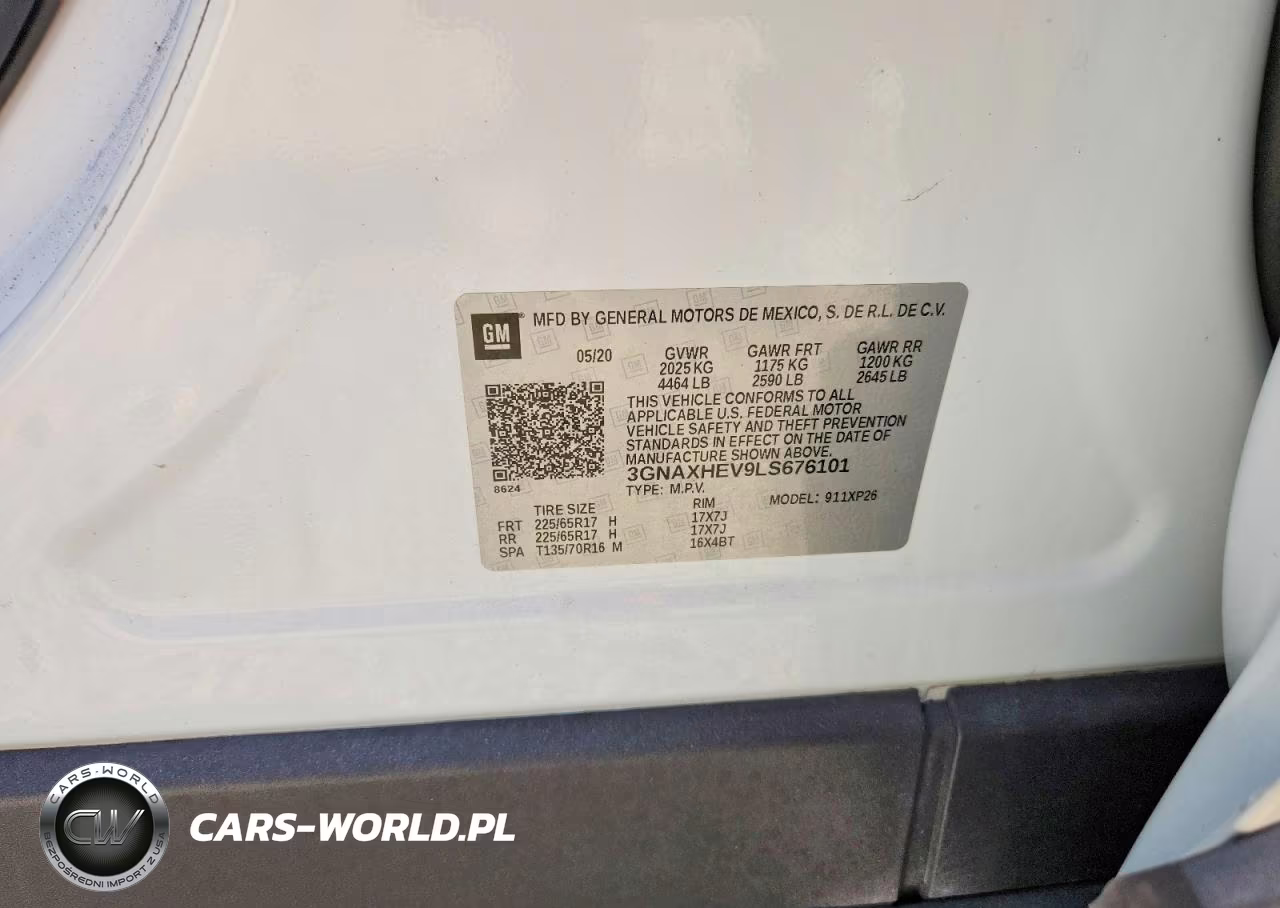 2020 Chevrolet Equinox Ls VIN:3GNAXHEV9LS676101 - 12