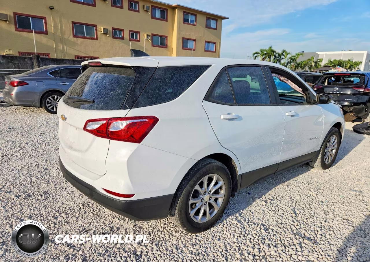 2020 Chevrolet Equinox Ls VIN:3GNAXHEV9LS676101 - 3