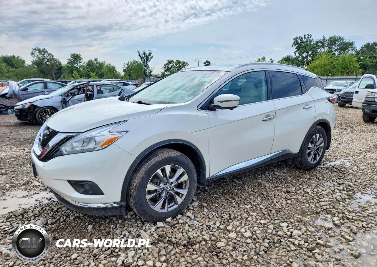 2017 Nissan Murano Sl VIN:5N1AZ2MH4HN166750 - 1