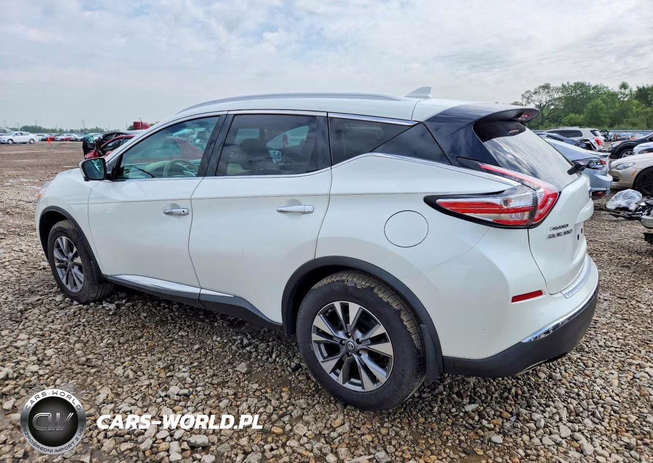 2017 Nissan Murano Sl VIN:5N1AZ2MH4HN166750 - 2