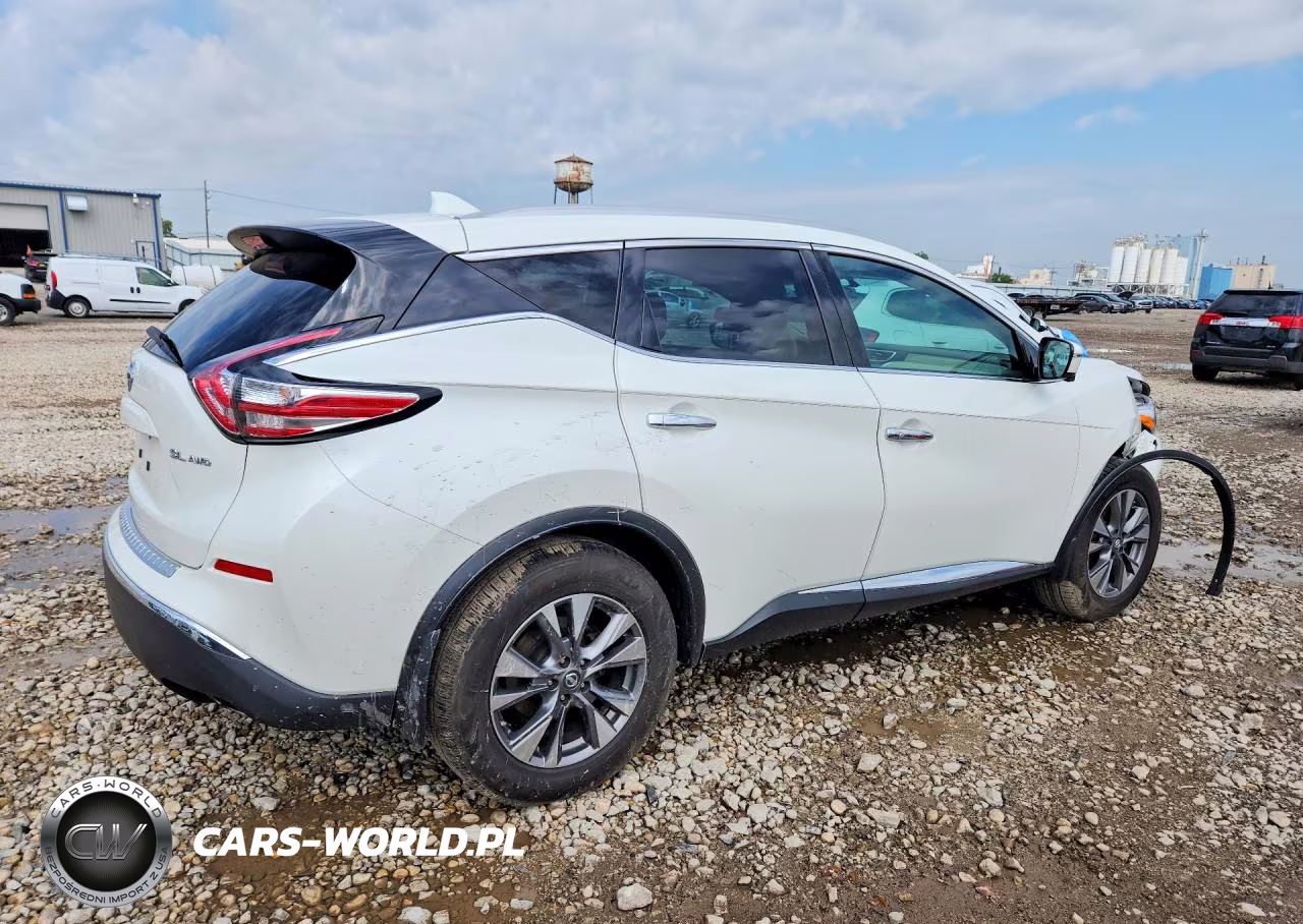 2017 Nissan Murano Sl VIN:5N1AZ2MH4HN166750 - 3