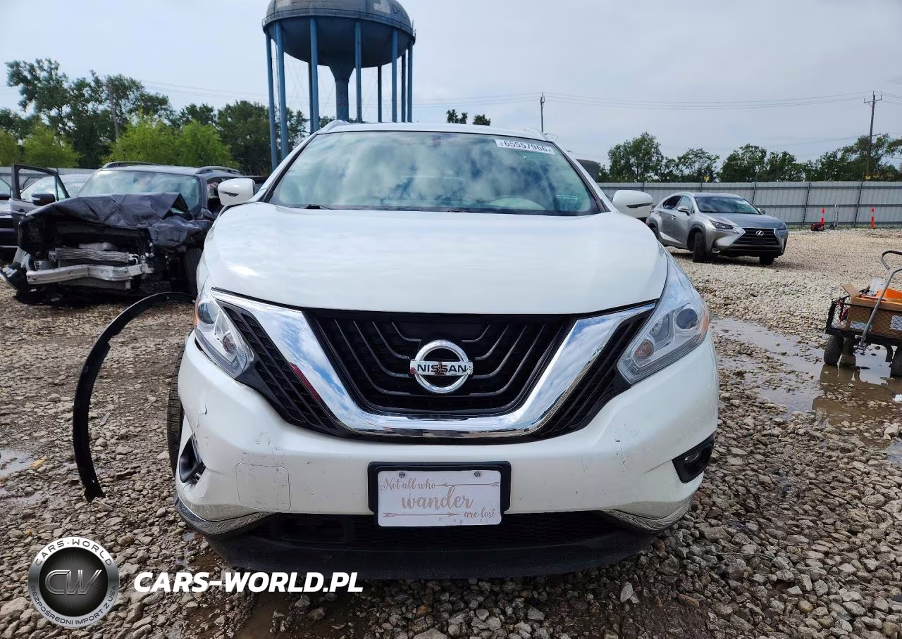 2017 Nissan Murano Sl VIN:5N1AZ2MH4HN166750 - 5