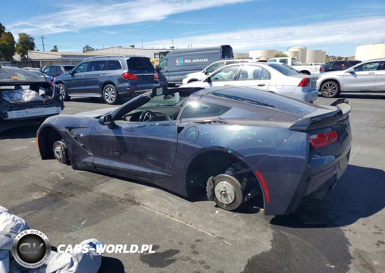 2015 Chevrolet Corvette Stingray 1Lt VIN:1G1YB2D70F5107005 - 2