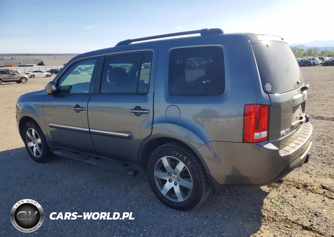 2012 Honda Pilot Touring VIN:5FNYF3H95CB029862 - 2