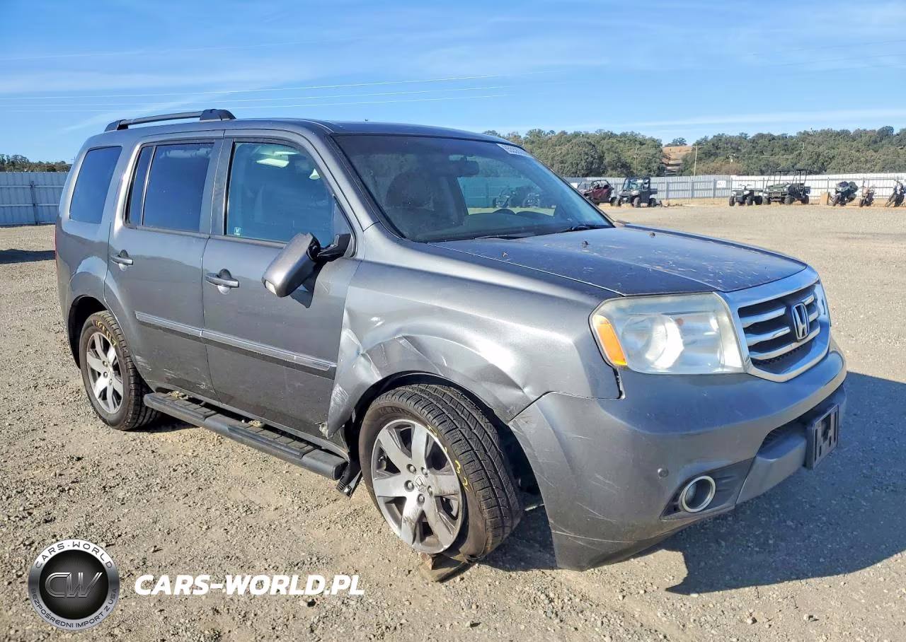 2012 Honda Pilot Touring VIN:5FNYF3H95CB029862 - 4