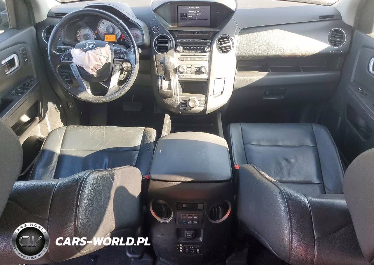 2012 Honda Pilot Touring VIN:5FNYF3H95CB029862 - 8