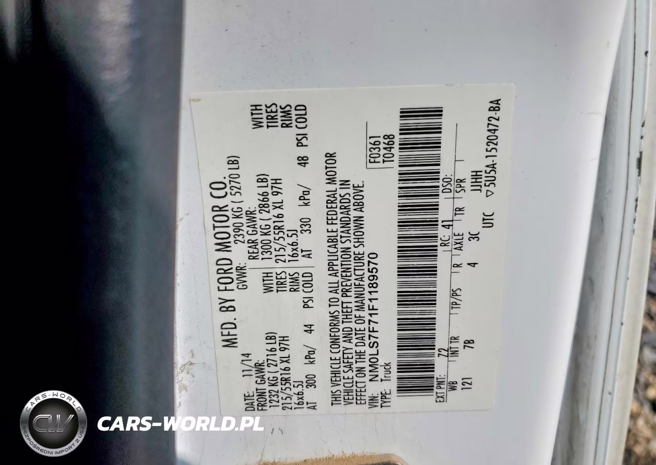 2015 Ford Transit Connect Xlt VIN:NM0LS7F71F1189570 - 13